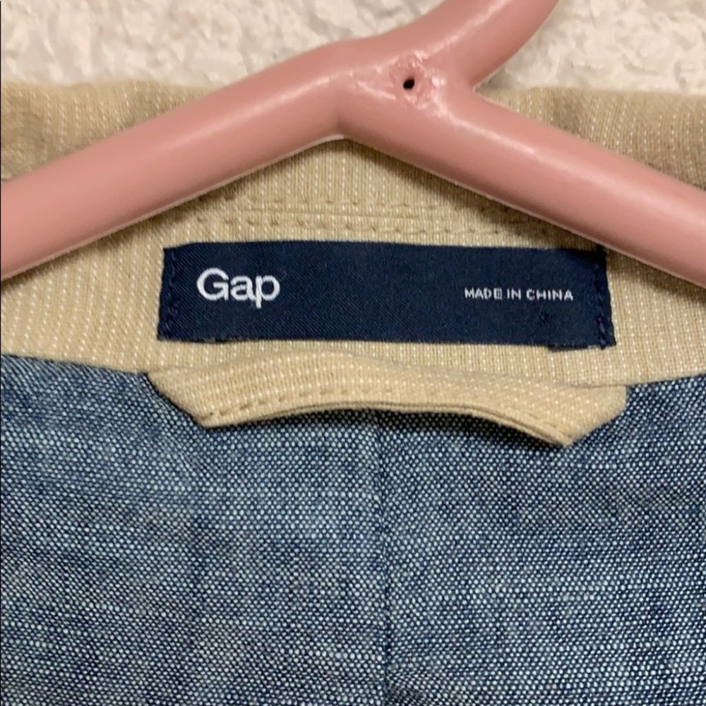 Tan Jacket Size Medium Gap - image 3